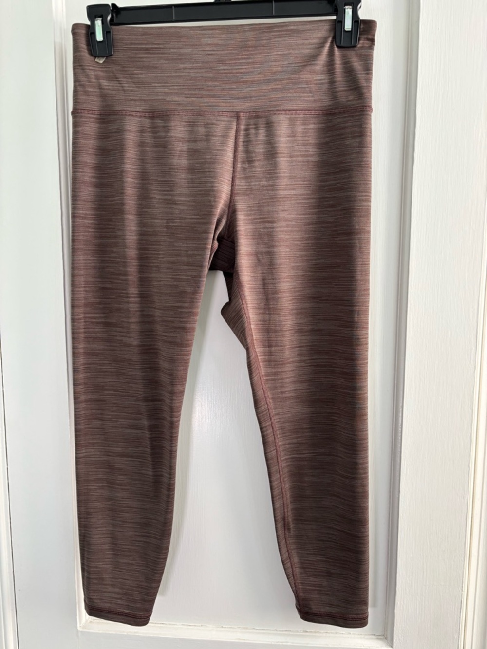 Athleta Kids Brown Heather High-Waist Performance Leggings